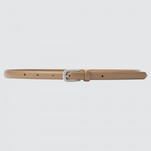 Beige Uniqlo Belt | IZMUA-7892