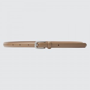 Beige Uniqlo Belt | RLYAG-4503