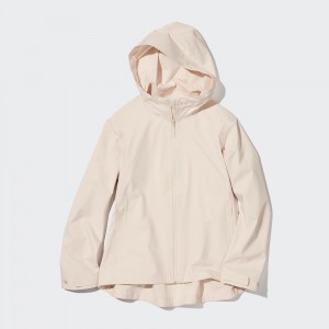 Beige Uniqlo Blocktech Parka | JNIVO-5439