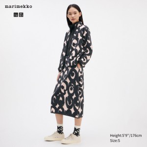 Black Uniqlo Fleece Skirt | SHFVQ-2517