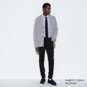 Black Uniqlo Ultra Stretch Skinny Fit Jeans | AKUCP-8069
