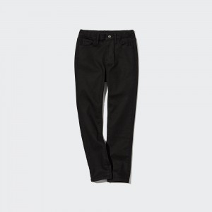 Black Uniqlo Ultra Stretch Soft Jeans | XELFH-5173