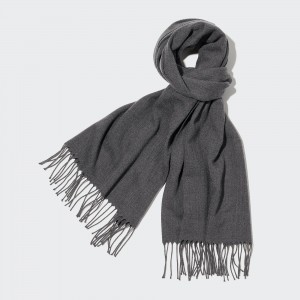 Grey Uniqlo Heattech Scarf | MFPBL-1546