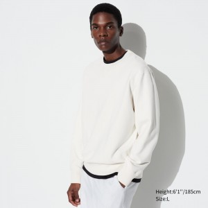 White Uniqlo Sweatshirt | BETIF-1429