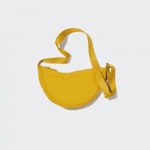 Yellow Uniqlo Round Mini Shoulder Bag | IJAOR-9426