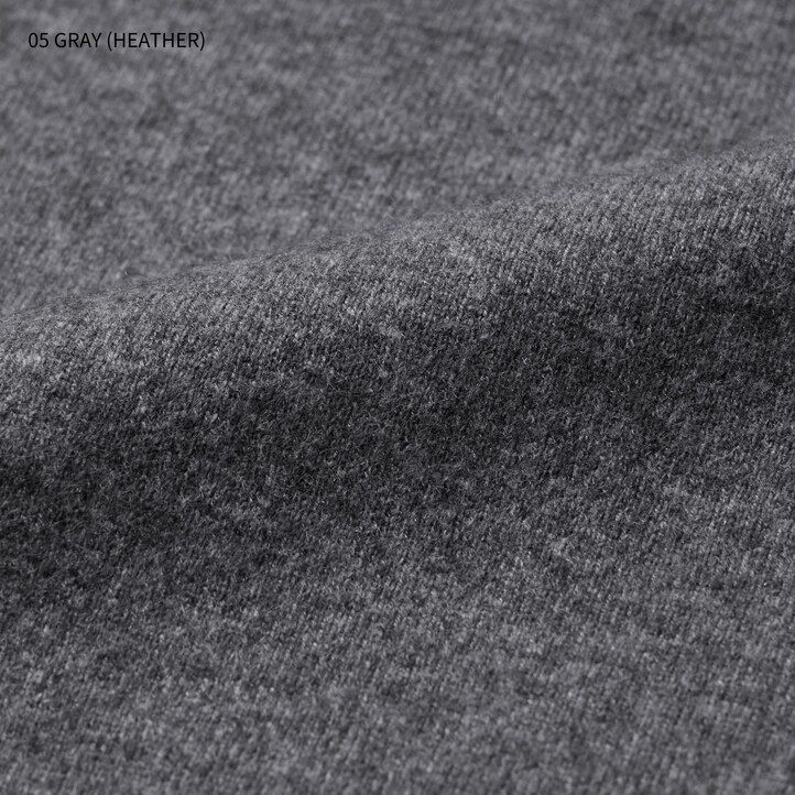 Beige Uniqlo 100pct Cashmere Crew Neck Jumper | WLUQI-7653