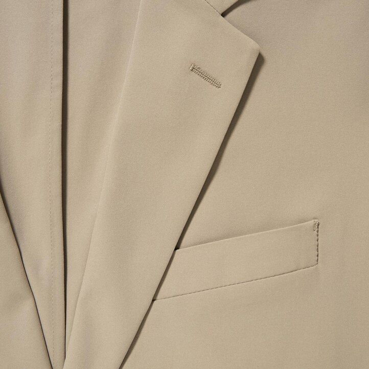 Beige Uniqlo Airsense Ultra Light Jacket | JYLPH-7259
