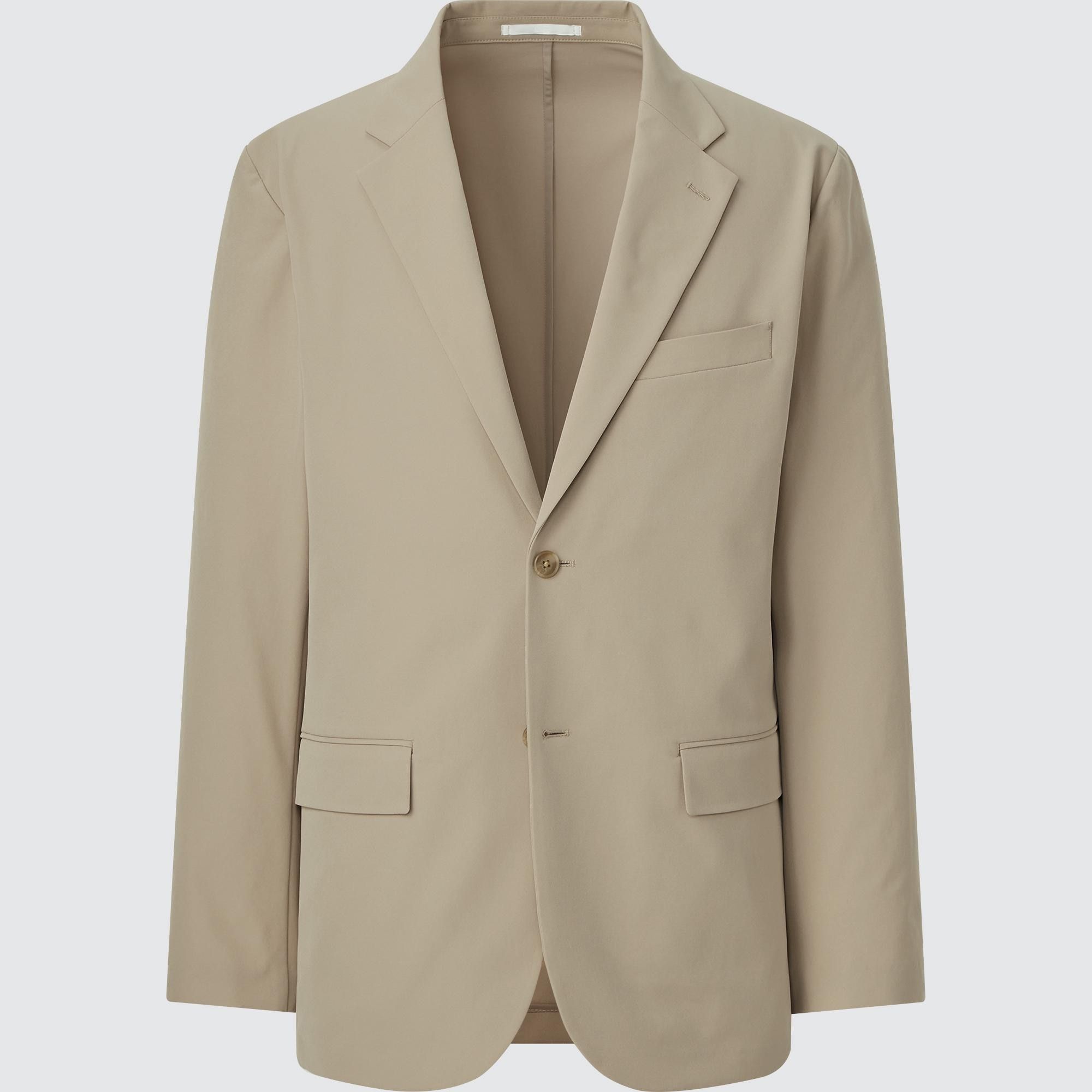 Beige Uniqlo Airsense Ultra Light Jacket | VCIUW-5724