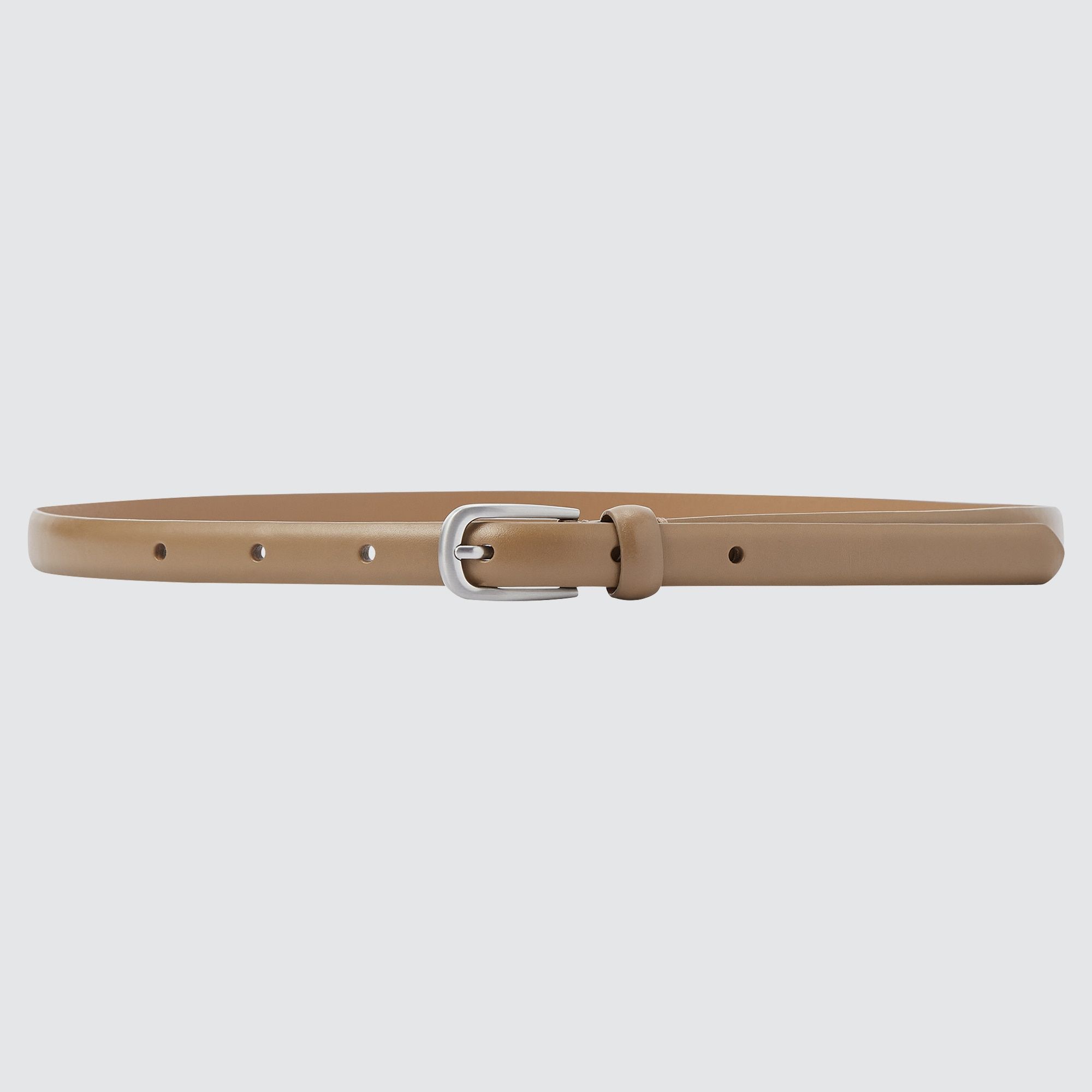 Beige Uniqlo Belt 2021 Season | ZOPDL-4312