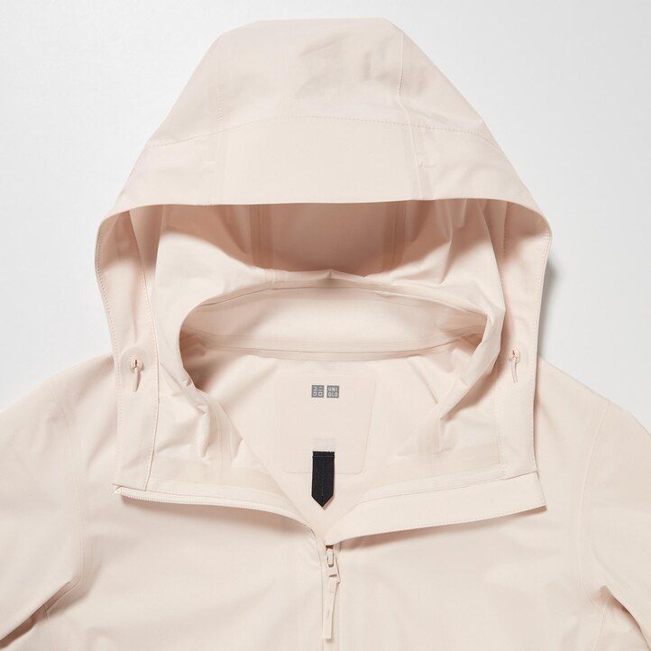 Beige Uniqlo Blocktech Parka | KQJBO-5194