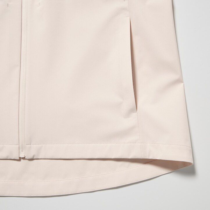 Beige Uniqlo Blocktech Parka | KQJBO-5194