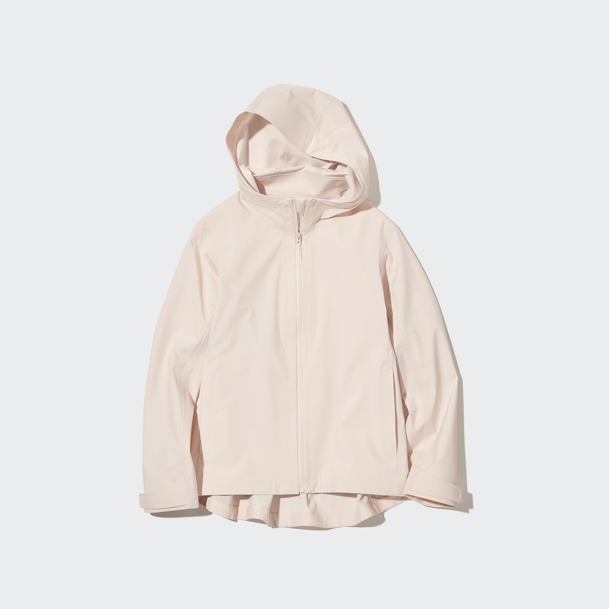 Beige Uniqlo Blocktech Parka | KQJBO-5194