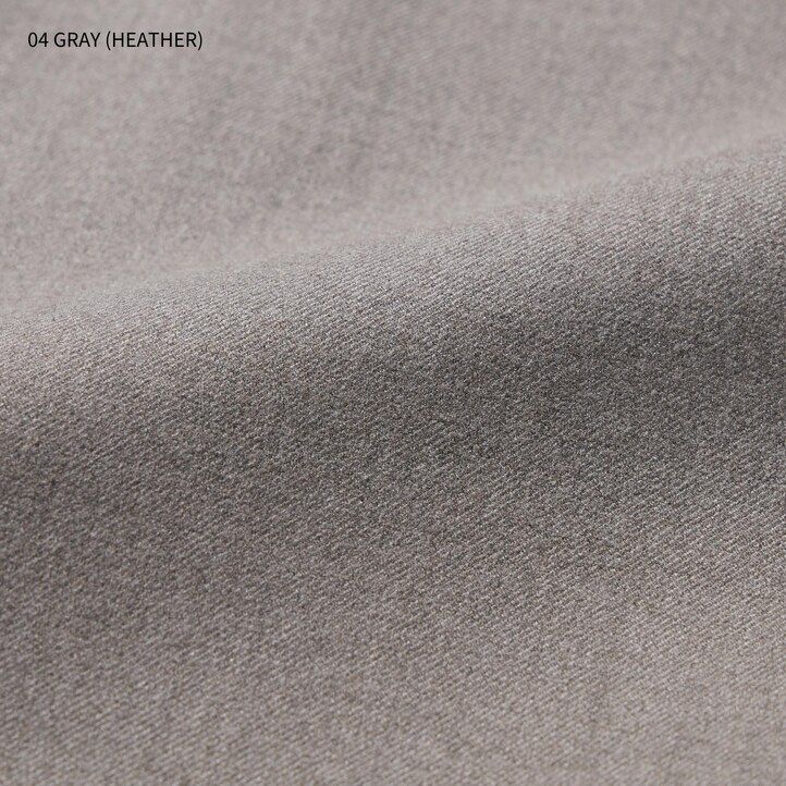 Beige Uniqlo Heattech Pleated Trousers Long | WXNRF-2930