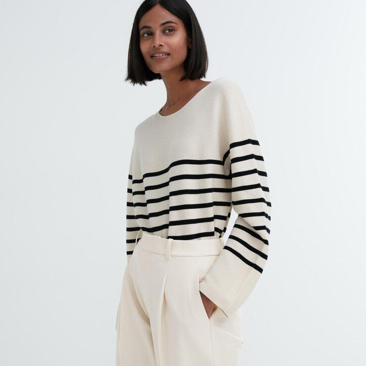 Beige Uniqlo Heattech Pleated Trousers Long | WXNRF-2930
