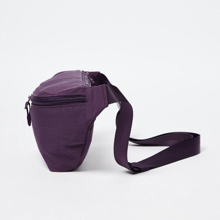 Beige Uniqlo Nylon Crossbody Bag | UXBYK-8364