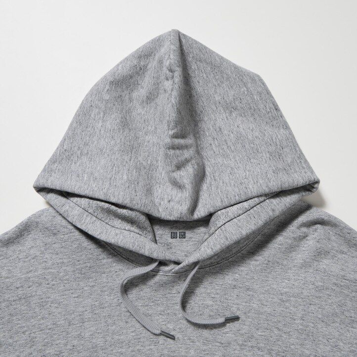Beige Uniqlo Pullover Hoodie | HFTQW-2465