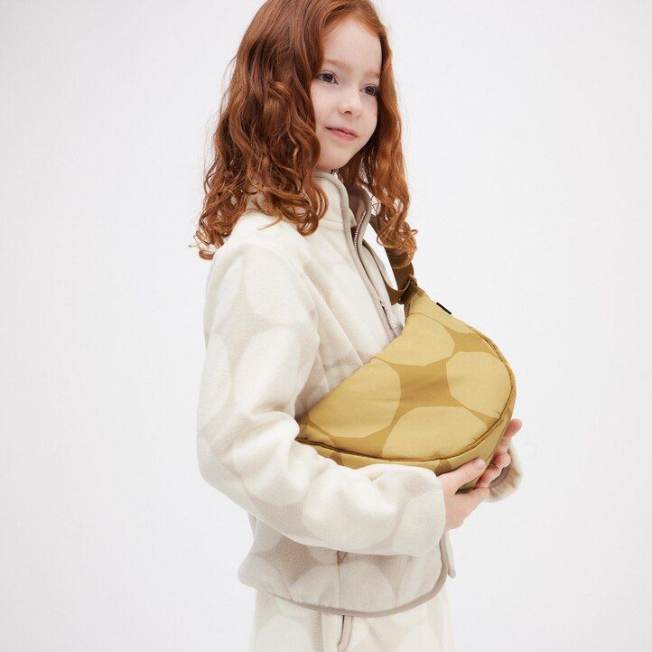 Beige Uniqlo Round Mini Shoulder Bag | VBSWQ-0674