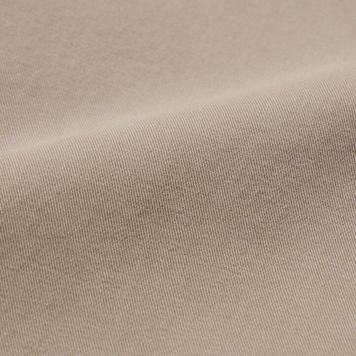 Beige Uniqlo Smart Cotton Like Ankle Length Trousers | QWLZT-8754