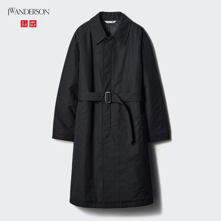 Beige Uniqlo Trench Coat | WBCGK-6810