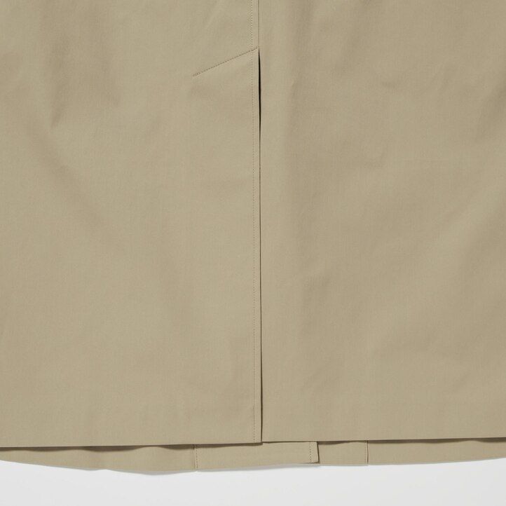 Beige Uniqlo Two Way Single Breasted Coat | MCWDG-4358