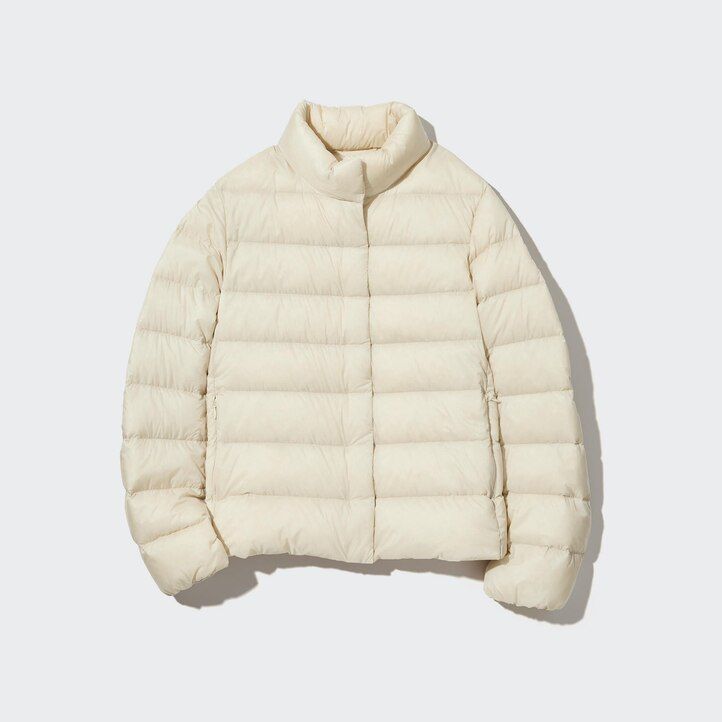 Beige Uniqlo Ultra Light Down Jacket | XHNUL-8691