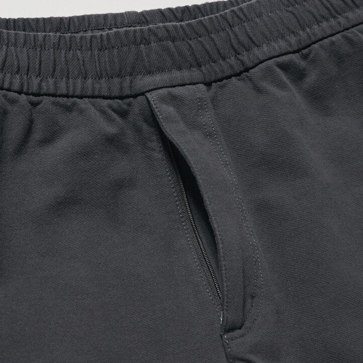Beige Uniqlo Washed Jersey Ankle Length Joggers | LJTFM-1462