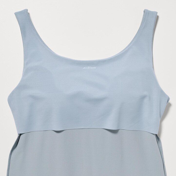 Black Uniqlo Airism Sleeveless Bra Top | BQIAO-6197