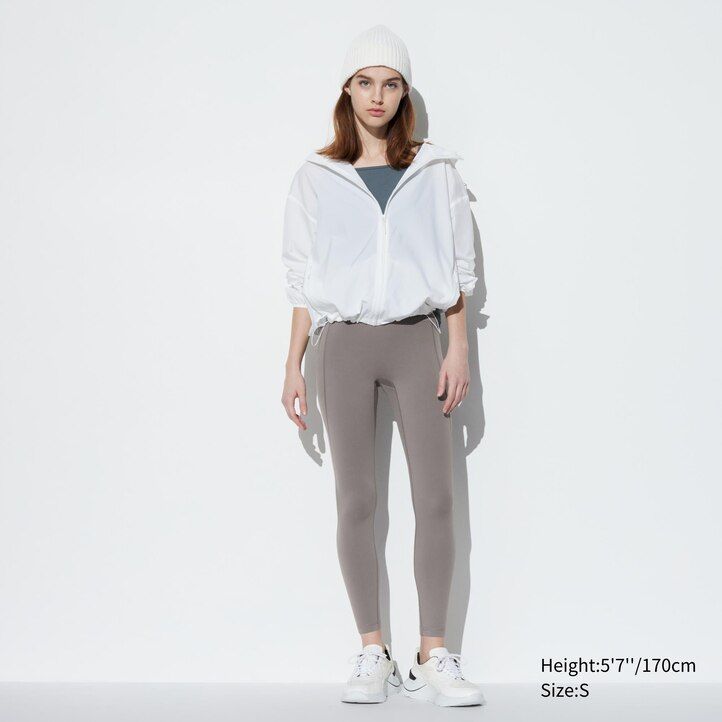 Black Uniqlo Airism Ultra Soft Leggings With Pockets | XGSYW-2504