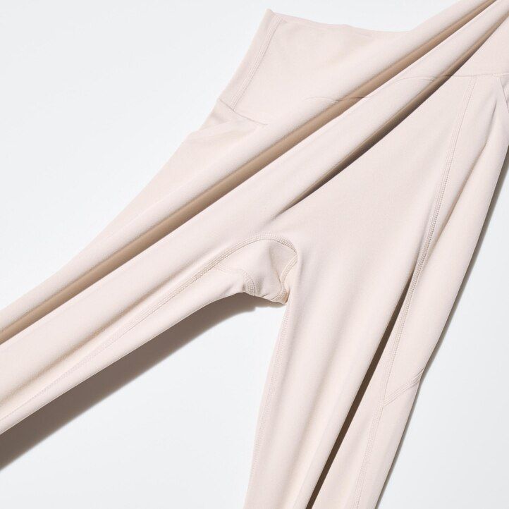 Black Uniqlo Airism Ultra Soft Leggings With Pockets | XGSYW-2504