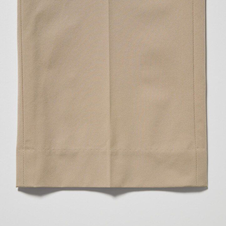 Black Uniqlo Airsense Ultra Light Cotton Like Trousers Long | BROKI-6420
