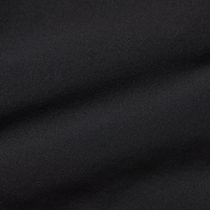 Black Uniqlo Airsense Ultra Light Cotton Like Trousers Long | BROKI-6420