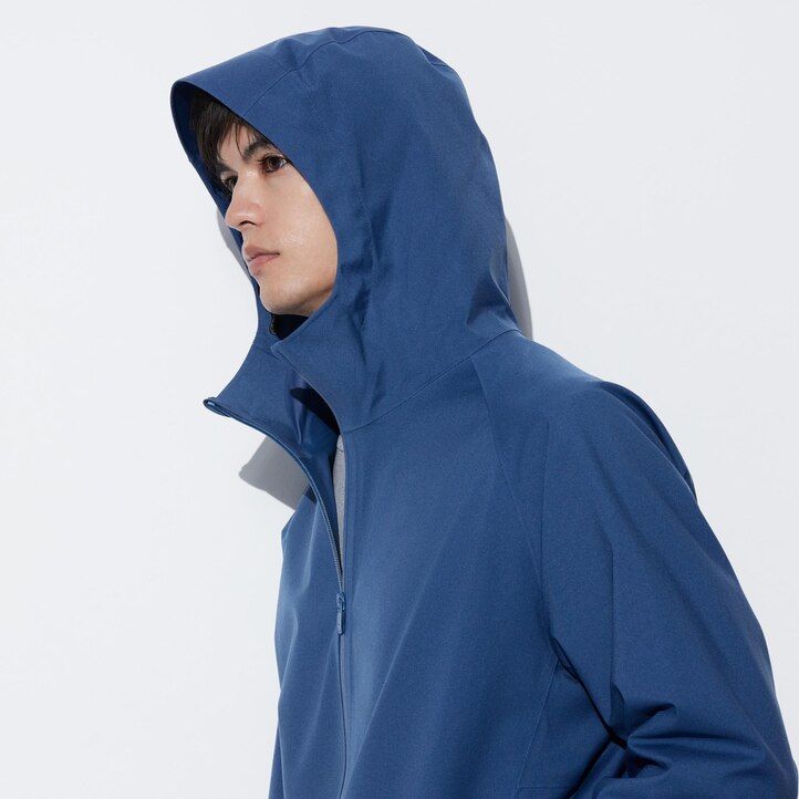 Black Uniqlo Blocktech 3d Cut Parka | SHRUX-0692