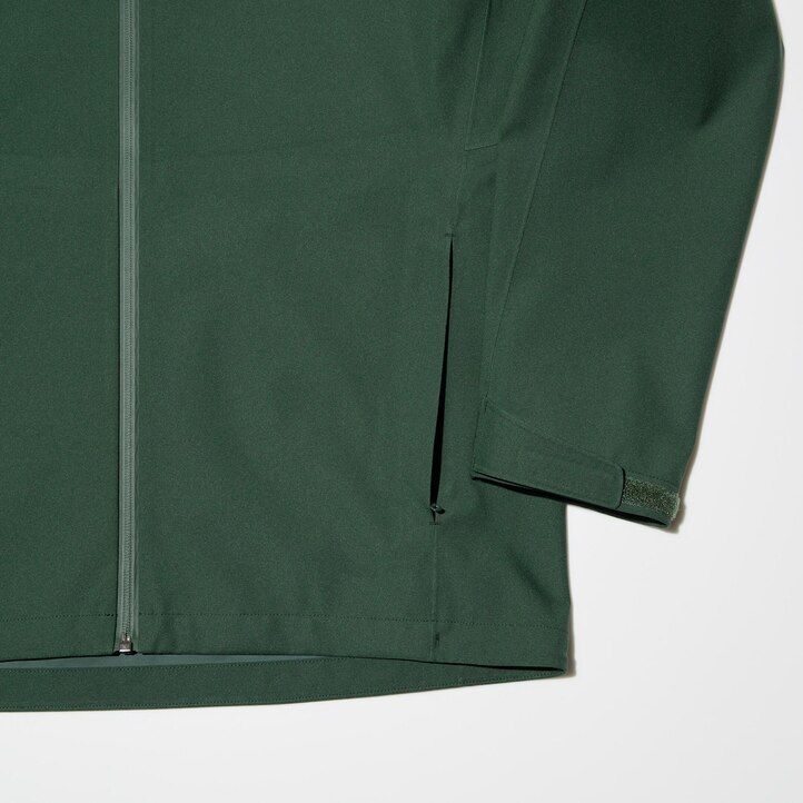 Black Uniqlo Blocktech 3d Cut Parka | SHRUX-0692