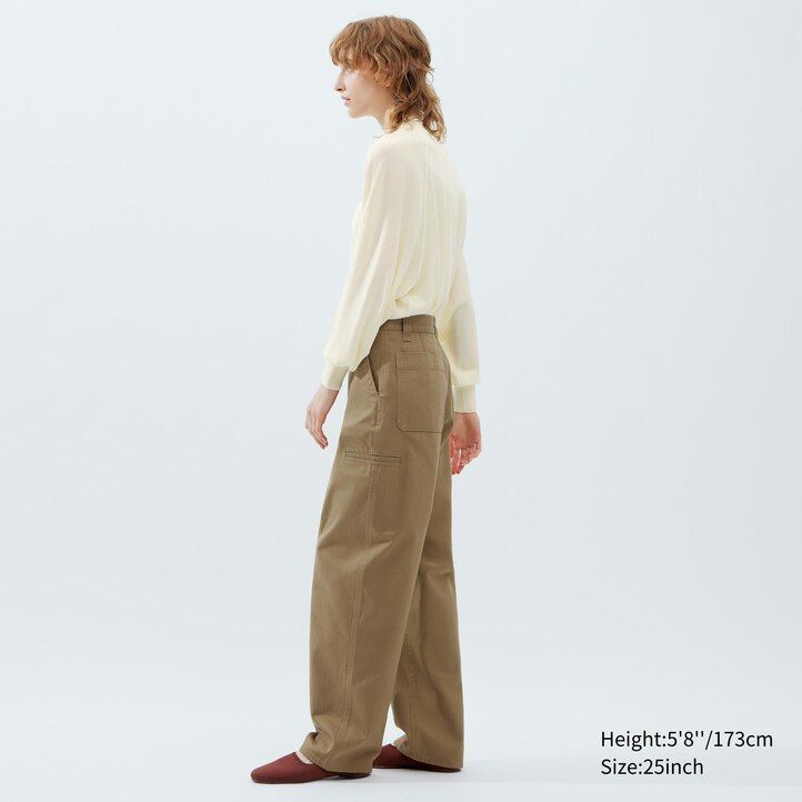 Black Uniqlo Chino Trousers | JLVWX-9178