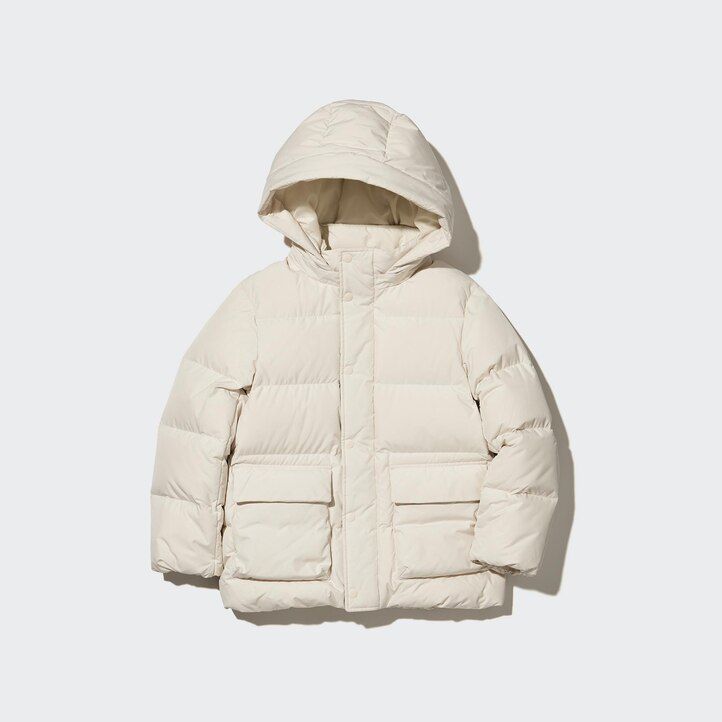 Black Uniqlo Down Parka Water Repellent | KSZRJ-4152