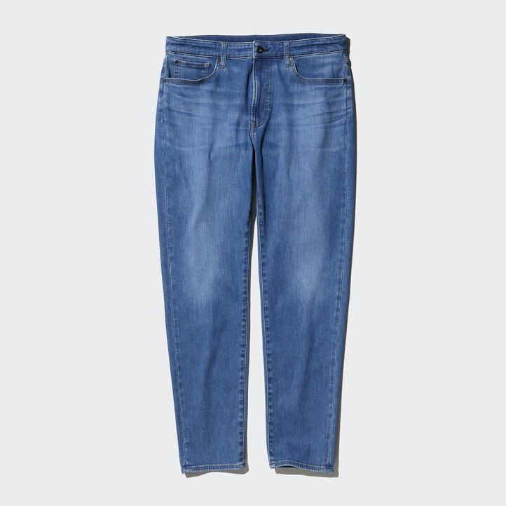 Black Uniqlo Ezy Ultra Stretch Jeans | PLRGX-7501