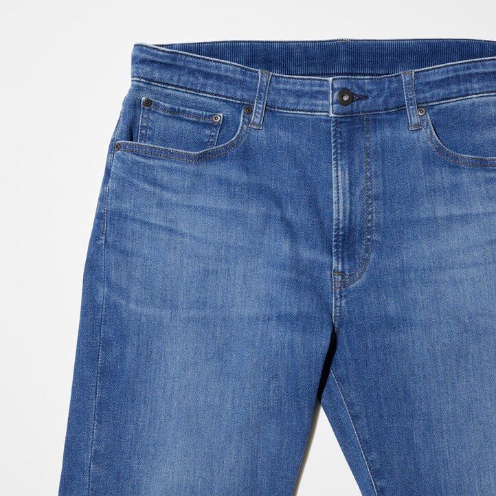 Black Uniqlo Ezy Ultra Stretch Jeans | PLRGX-7501