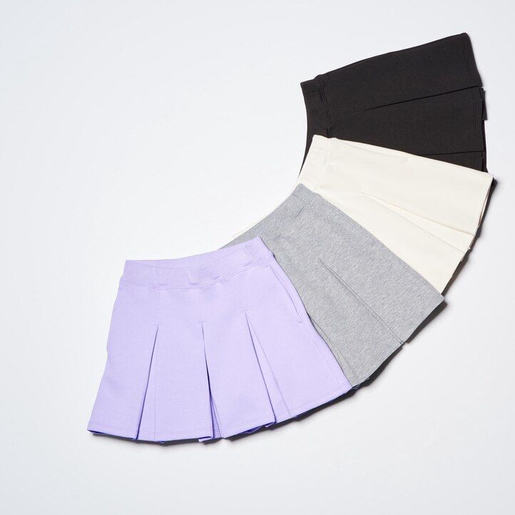 Black Uniqlo Girls Dry Sweat Mini Skort | FCDPA-0971