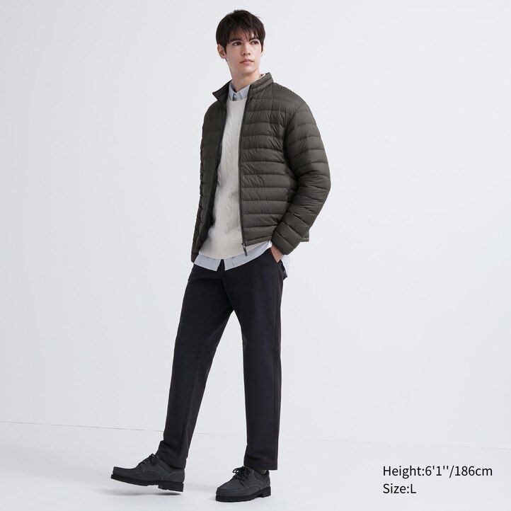 Black Uniqlo Heattech Easy Trousers | VXPEC-1648