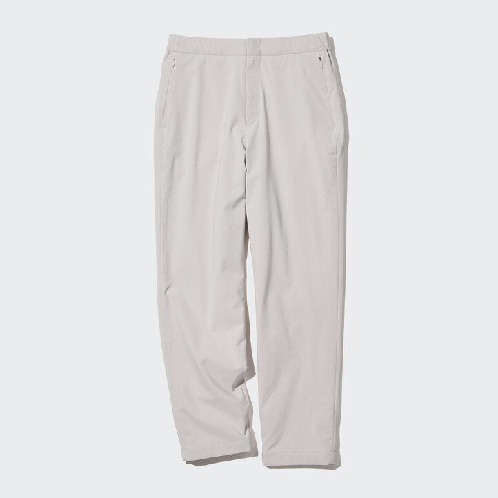 Black Uniqlo Heattech Warm Lined Trousers Short | VFUTR-9482