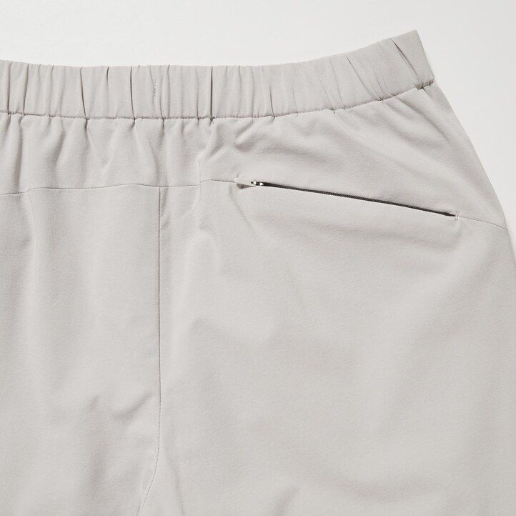 Black Uniqlo Heattech Warm Lined Trousers Short | VFUTR-9482