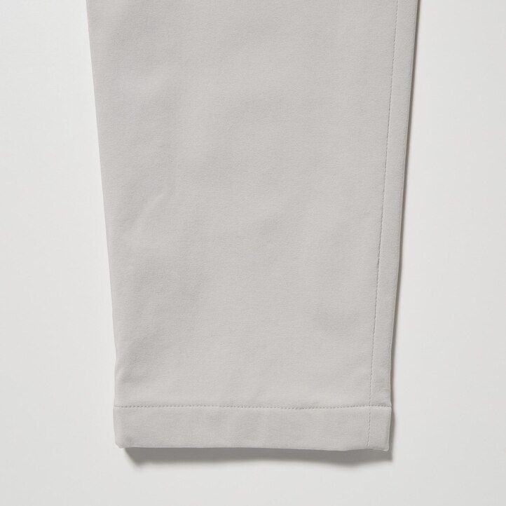 Black Uniqlo Heattech Warm Lined Trousers Short | VFUTR-9482