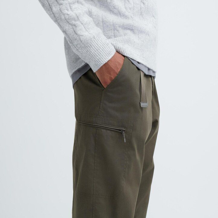 Black Uniqlo Heattech Warm Lined Trousers | WONKH-6132