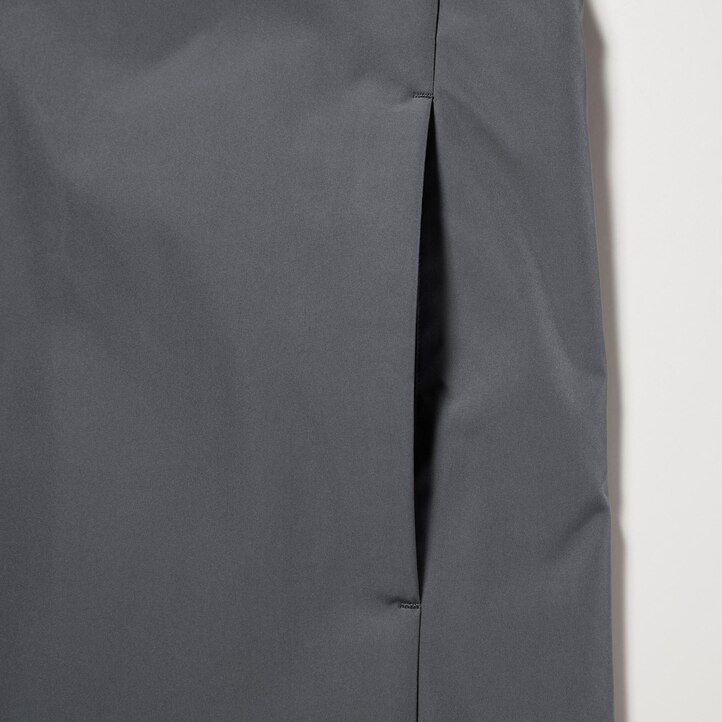 Black Uniqlo Hybrid Down Coat | SCBPL-4176