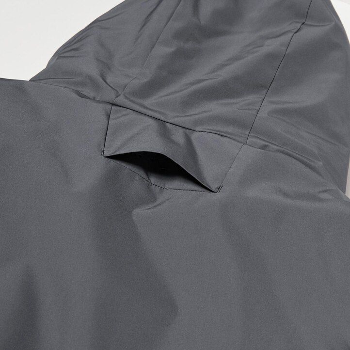 Black Uniqlo Hybrid Down Coat | SCBPL-4176