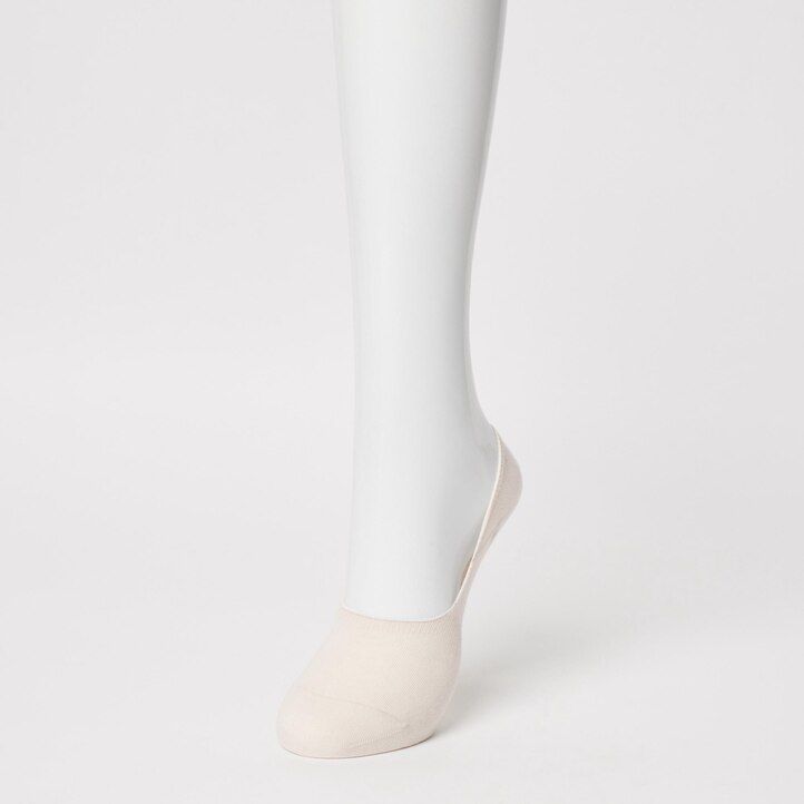 Black Uniqlo Invisible No Show Socks Three Pairs | ZKMAU-2143