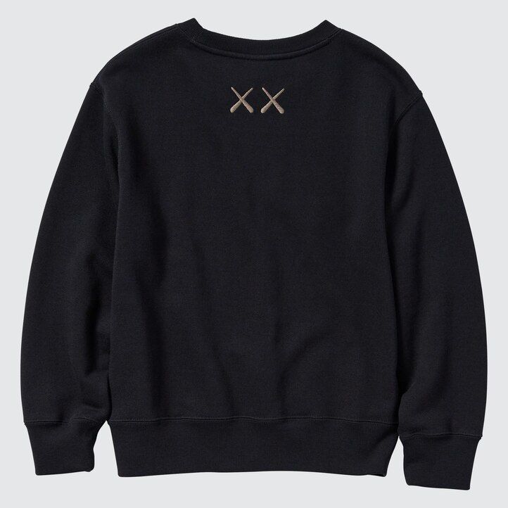 Black Uniqlo Kaws Ut Graphic Sweatshirt | DQIRM-6185