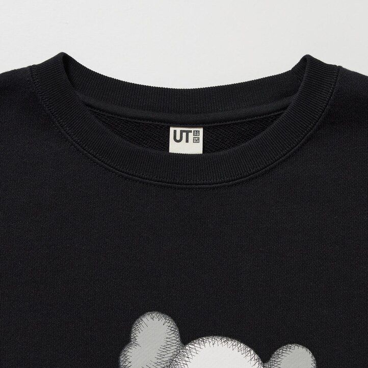 Black Uniqlo Kaws Ut Graphic Sweatshirt | DQIRM-6185