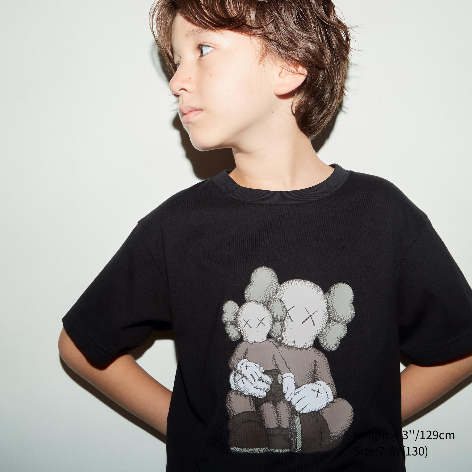Black Uniqlo Kaws Ut Graphic T-Shirt | JADMQ-7918