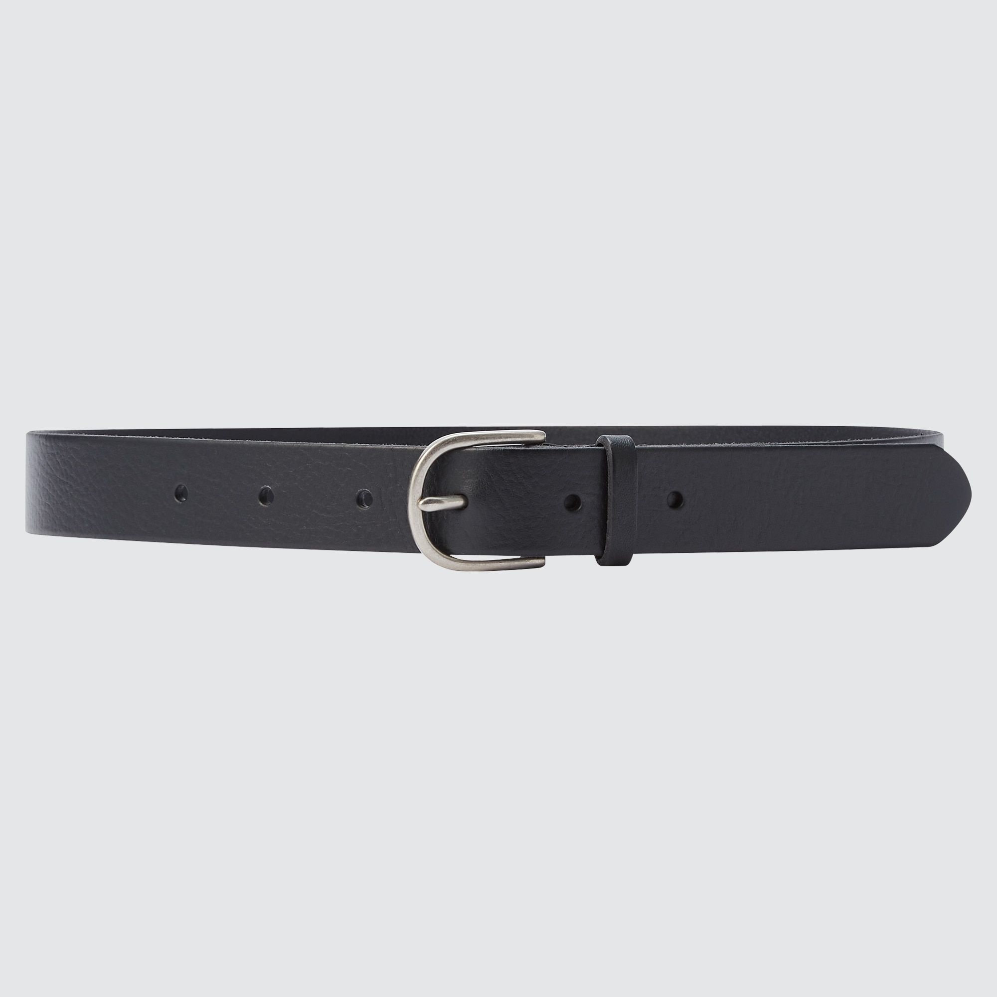 Black Uniqlo Leather Belt | VCHNB-1780